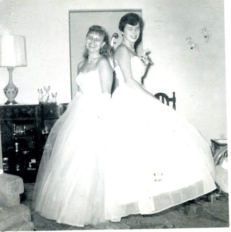 Prom photo from 1958 – 1959